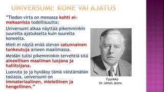 Evoluutioteoria ja tiede fi 12.1.2021