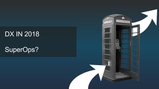DX IN 2018
SuperOps?
 
