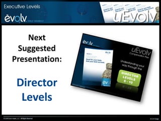 5000 DV4Ways to EarnRetail & Preferred Customer commissions - $12/case20 PV/case from Customers orders & 40PV/case personal purchasesFast Start Bonus*  up to 25% on personally sponsored and up to 10% on the next two levelsBusiness Builder Bonus* up to 10%11.25%  of $80 cycles of binary commission volume up to a maximum of $1000 weekly payout from (LVL) (There is a 240 LVL minimum to activate this bonus)One time Rank Advancement Bonus $200Evolv DNA Coded Bonus  2%* Achieve full bonus if you achieve 4 points in 7 days, see policies or eCenter for details