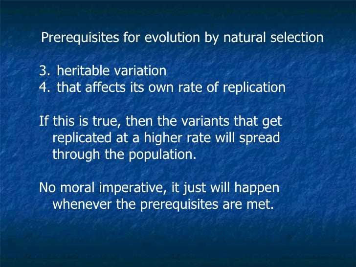 How Does A Population Evolve Through Natural Selection Heritable Variation How Does A Population Evolve Through Natural Selection Heritable Variation