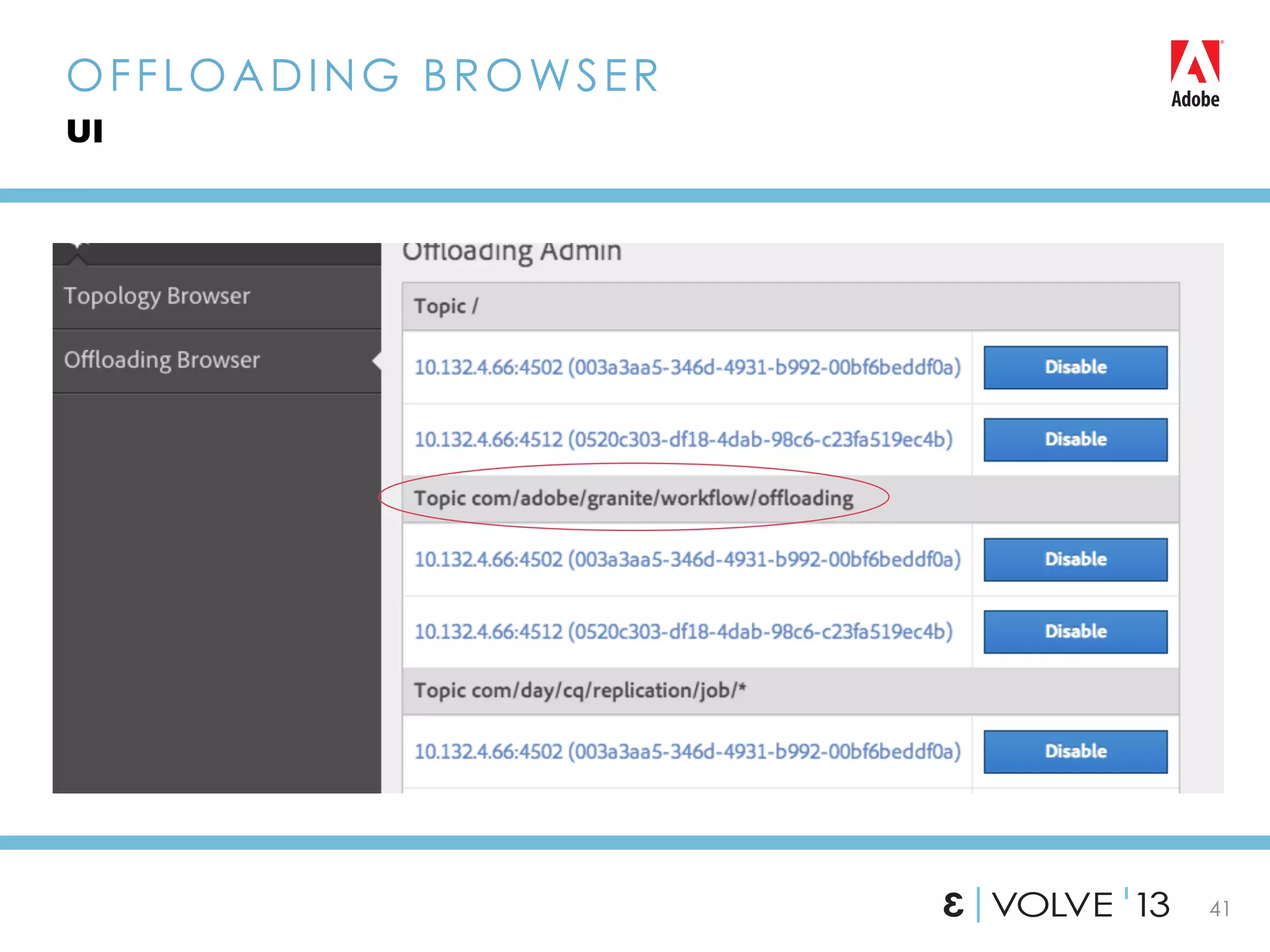 41
OFFLOADING BROWSER
UI
 