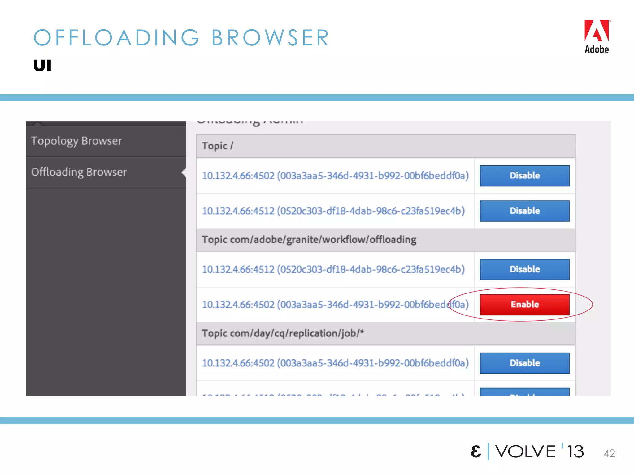 42
OFFLOADING BROWSER
UI
 