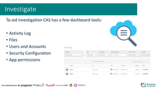 Securing the hybrid environment with Microsoft Cloud App Security | PPTX