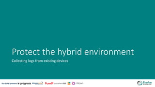 Securing the hybrid environment with Microsoft Cloud App Security | PPTX