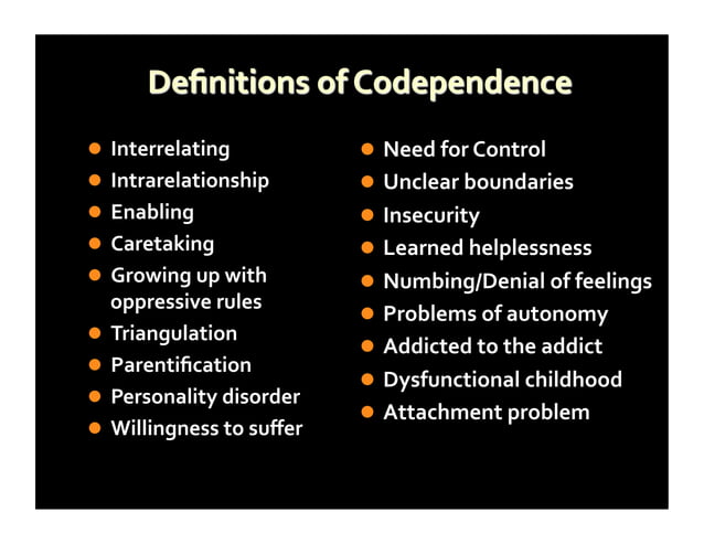 Transpersonal Framework for Understanding Codependence