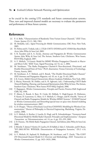 Evolved cellular network planning and optimization for umts and lte | PDF