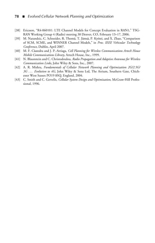 Evolved cellular network planning and optimization for umts and lte | PDF