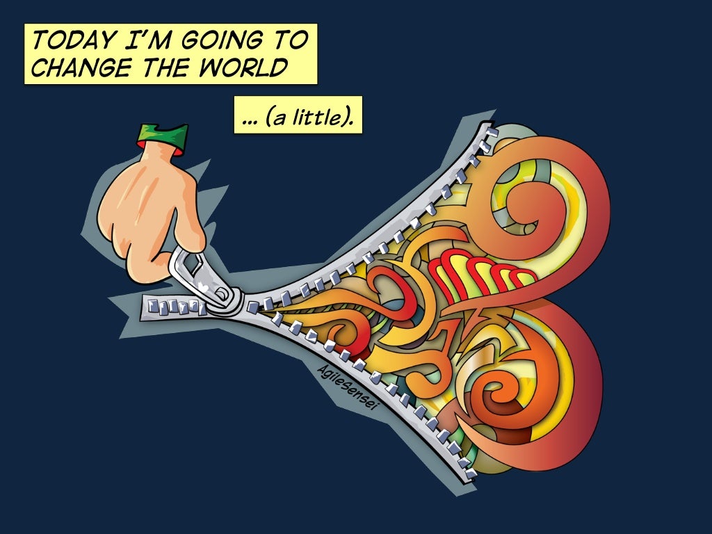 Today I’m going to change