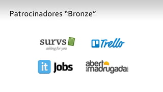 Patrocinadores “Bronze”
 