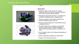 SpiritRover:AdvancedSTEMRobot
 