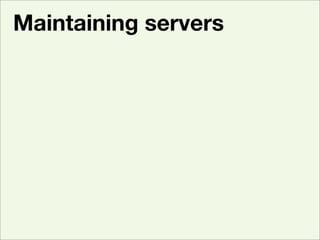 Evolving Archetecture