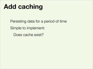 Evolving Archetecture