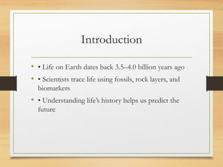 Evolving_Concept_of_Life-Based on Emerging Evidence.pptx