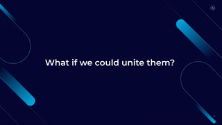 What if we could unite them?
16
 