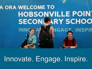 Innovate. Engage. Inspire.
 