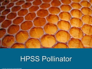 HPSS Pollinator
cc: justus.thane - https://www.flickr.com/photos/55015147@N00
 