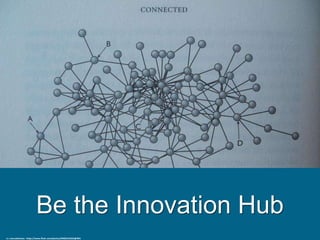 Be the Innovation Hub
cc: marcoderksen - https://www.flickr.com/photos/49503154222@N01
 