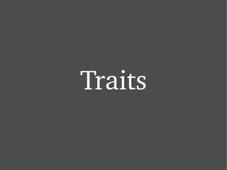 Traits 