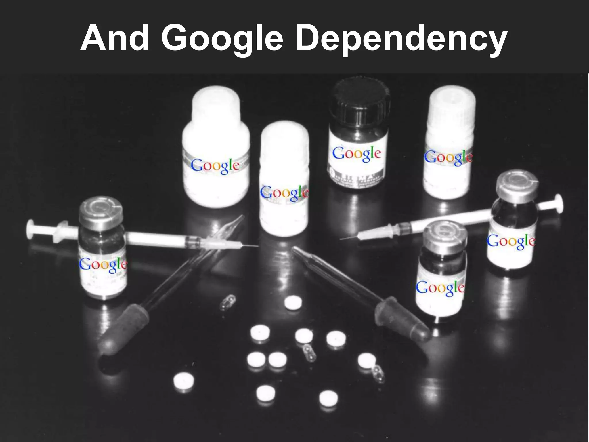 Jeff Sauer | Knowledge.land | @jeffalytics
And Google Dependency
 