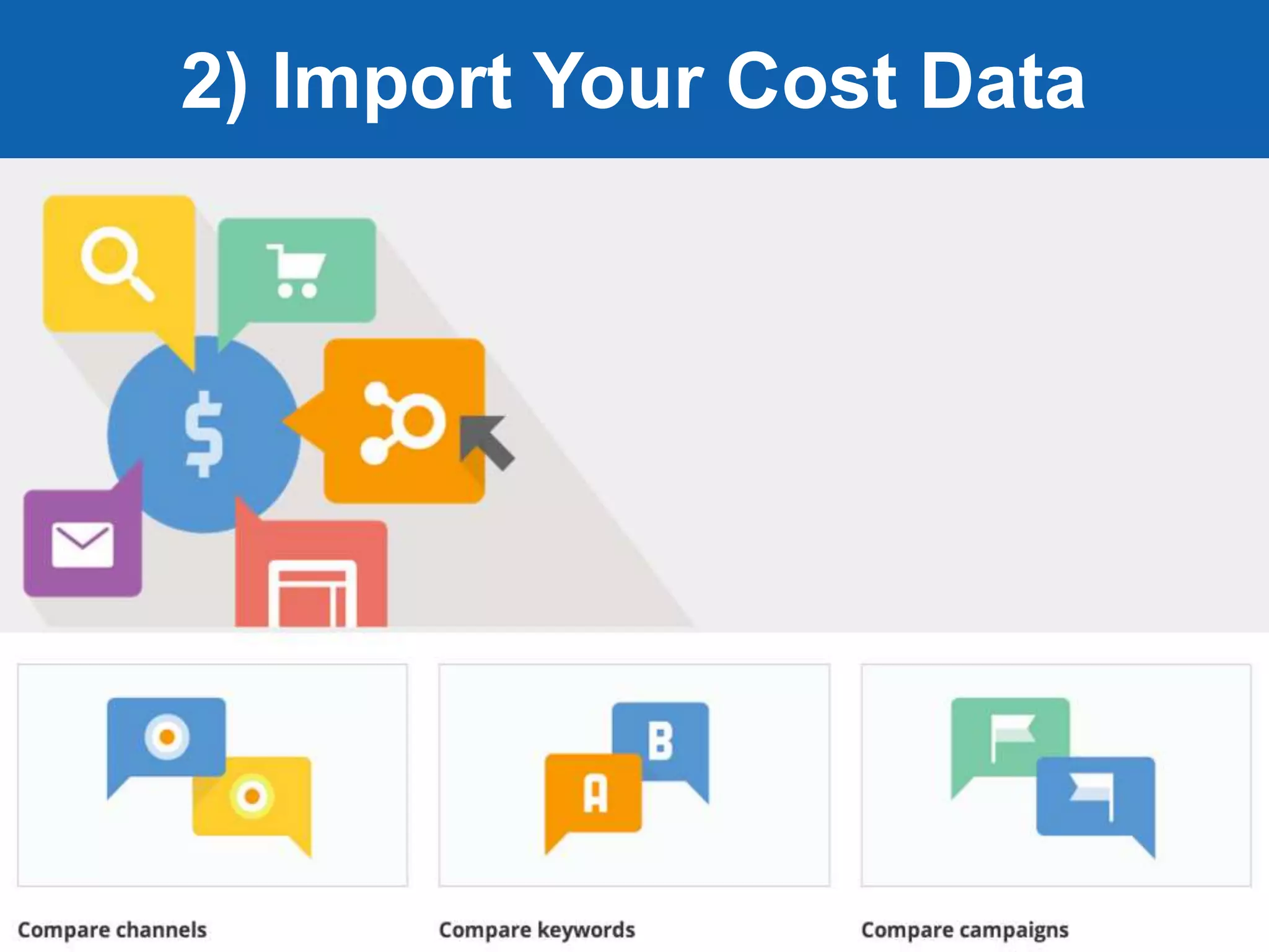 Jeff Sauer | Knowledge.land | @jeffalytics
2) Import Your Cost Data
 