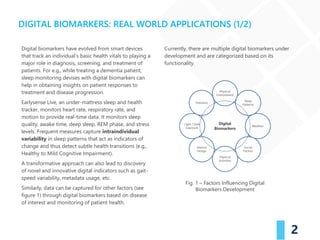 Evolving Role of Digital Biomarkers in Healthcare | PDF