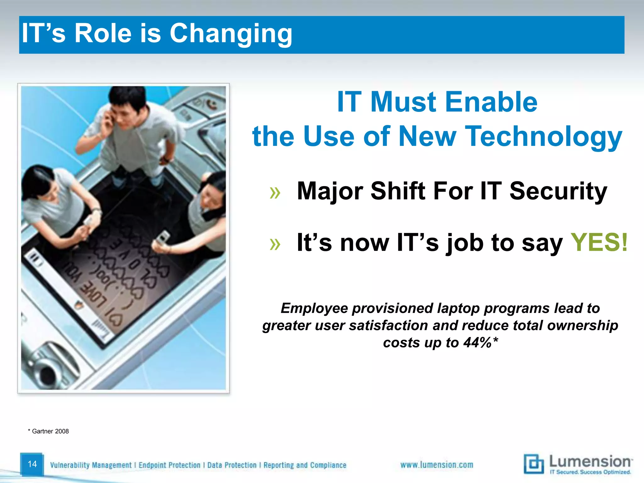 Web 2.0The applications we use today for productivityCollaborative  /  Browser-based  /  Open Source13Social Communities, Gadgets,Blogging and Widgets open up our networks to increasing risk everyday.