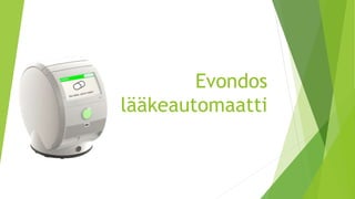 Evondos
lääkeautomaatti
 