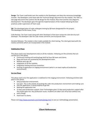 Evon technologies company profile | DOC