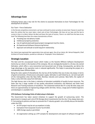 Evon technologies company profile | DOC