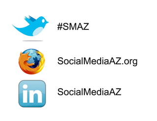 #SMAZ


SocialMediaAZ.org


SocialMediaAZ
 