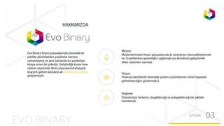 Evo Binary türkçe sunum | PPT