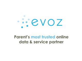 Parent’s most trusted online data & service partner 