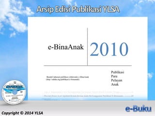 CopyrightCopyright ©© 2014 YLSA2014 YLSA
 