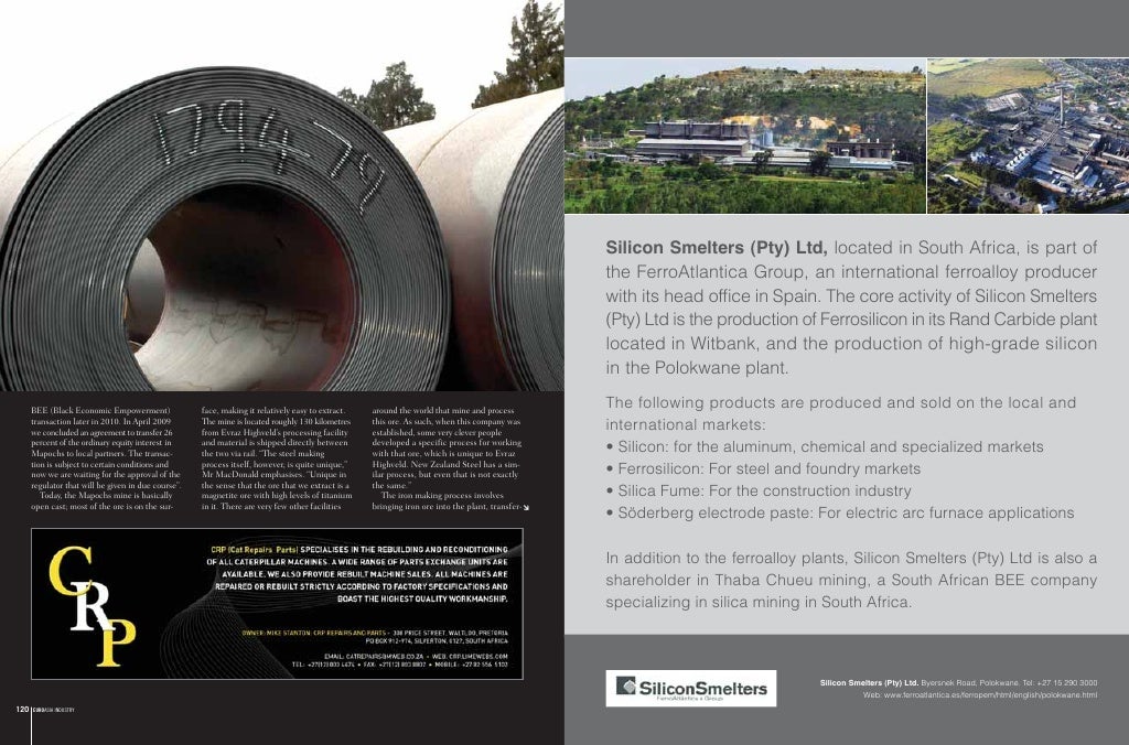 Evraz Highveld Steel Vanadium (Appendix A)