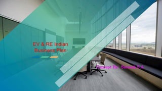 EV & RE Indian
Business Plan
Concept By: Sateesh S A
 