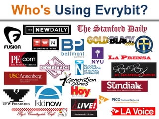 Who's Using Evrybit?
 