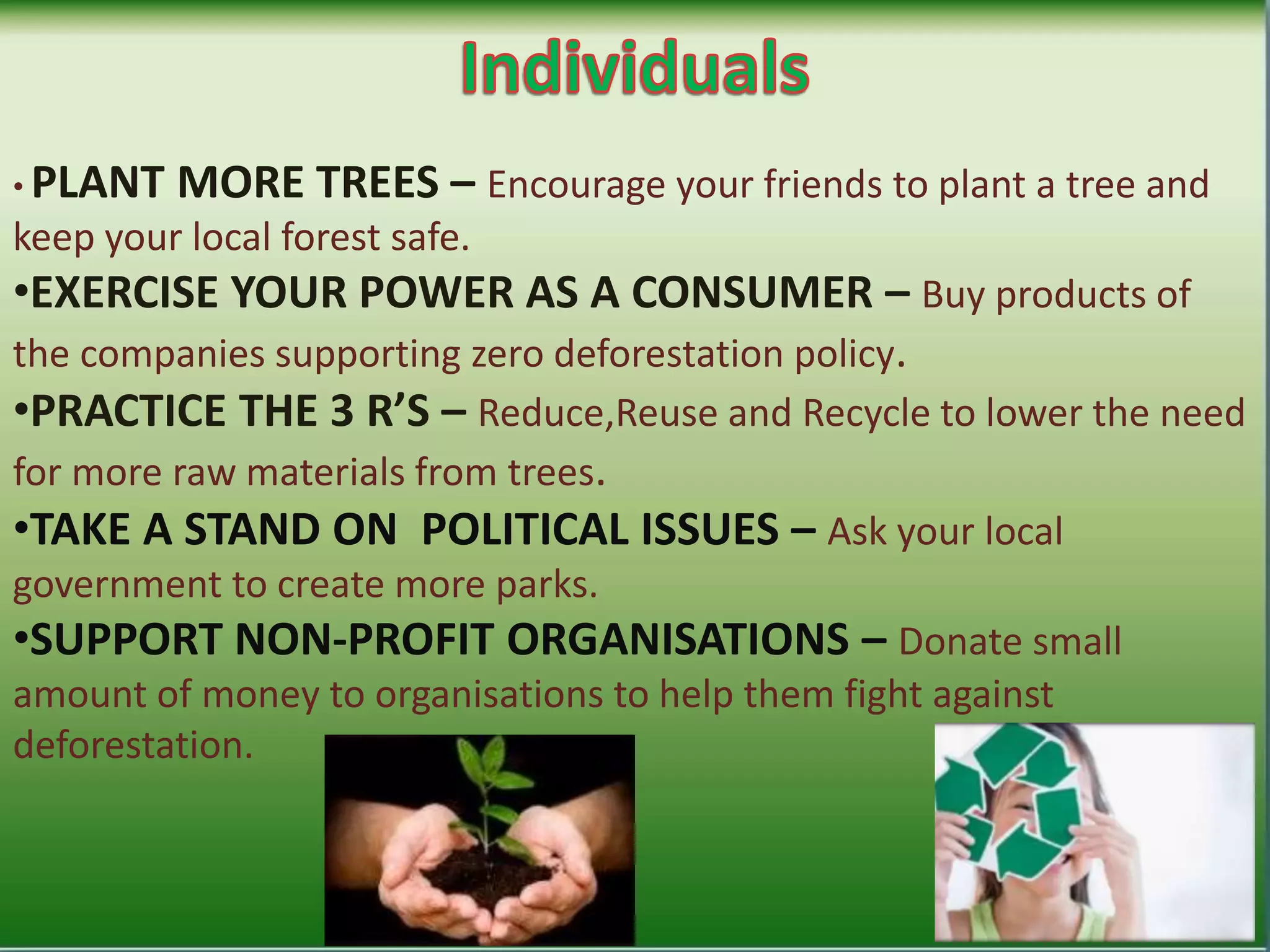 Deforestation- Its Causes and Impacts | PPTX