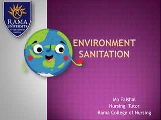 Mo Faishal
Nursing Tutor
Rama College of Nursing
 