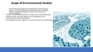 ENVIRONMENT SCIENCES & SUSTAINABILITY PPT | PPTX