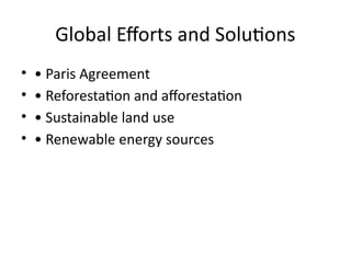 The Impact of Climate Change and Deforestation on Our Planet's Future ...