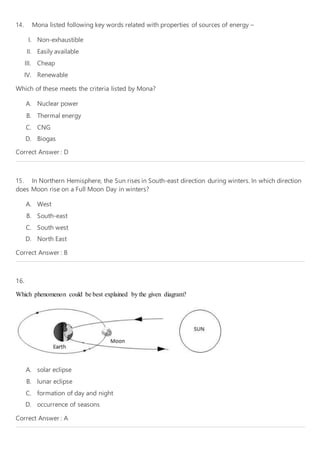 Slate Science CLASS VIII SLATE SCIENCE WITH KEY | DOCX