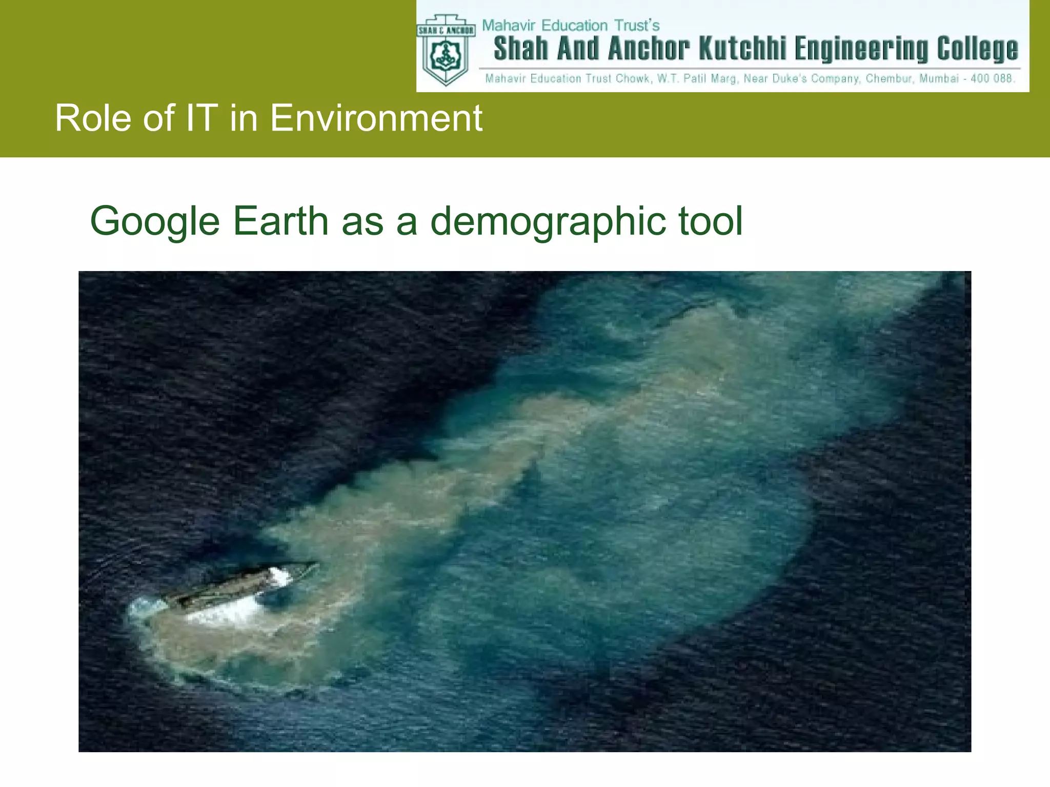 Google Earth as a demographic tool 