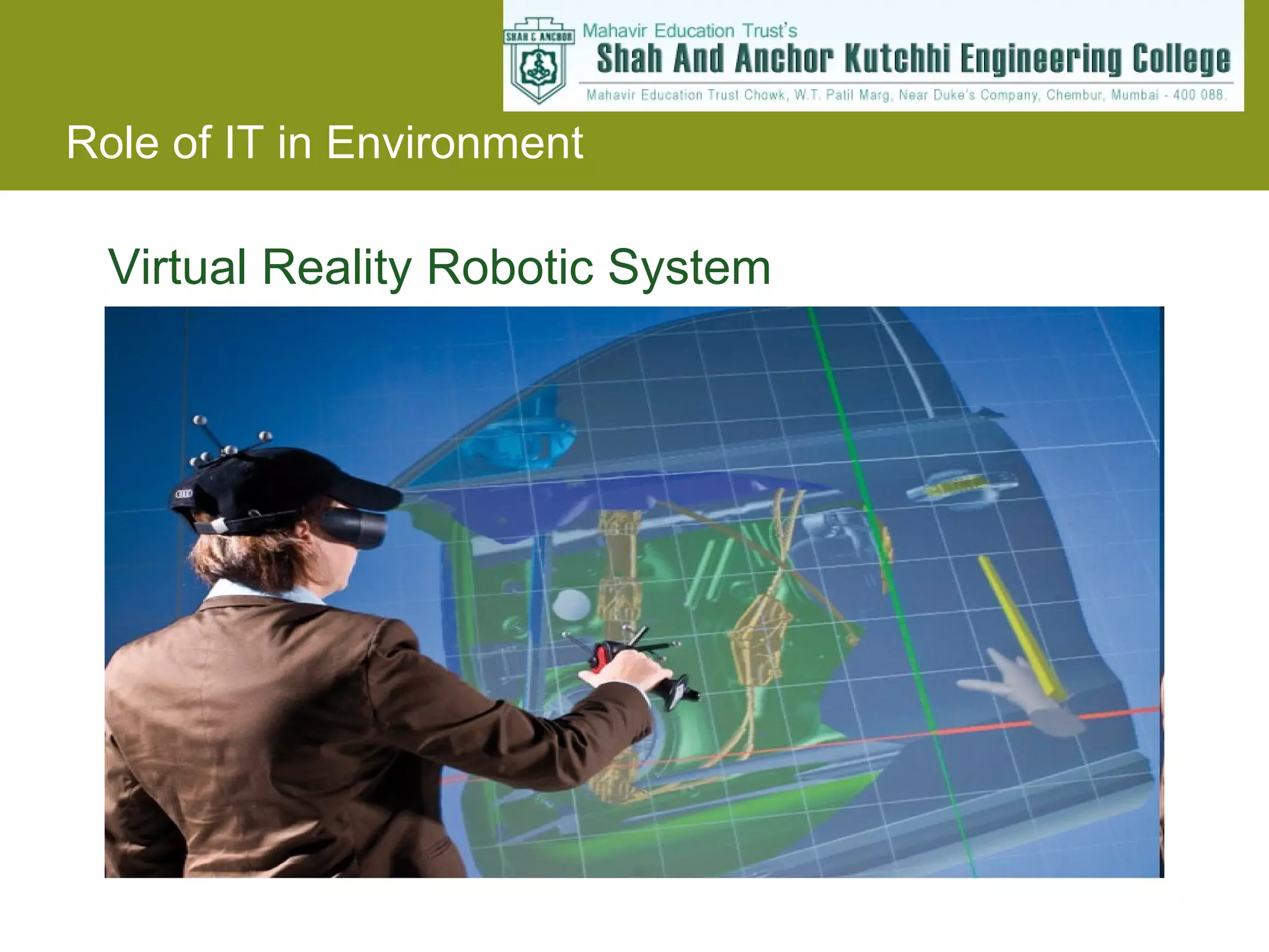Virtual Reality Robotic System 