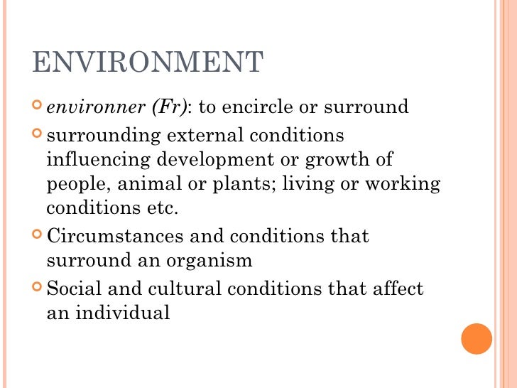 Introduction To Environmental Studies Introduction To Environmental Studies
