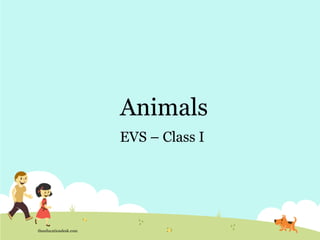 Animals
EVS – Class I
theeducationdesk.com
 