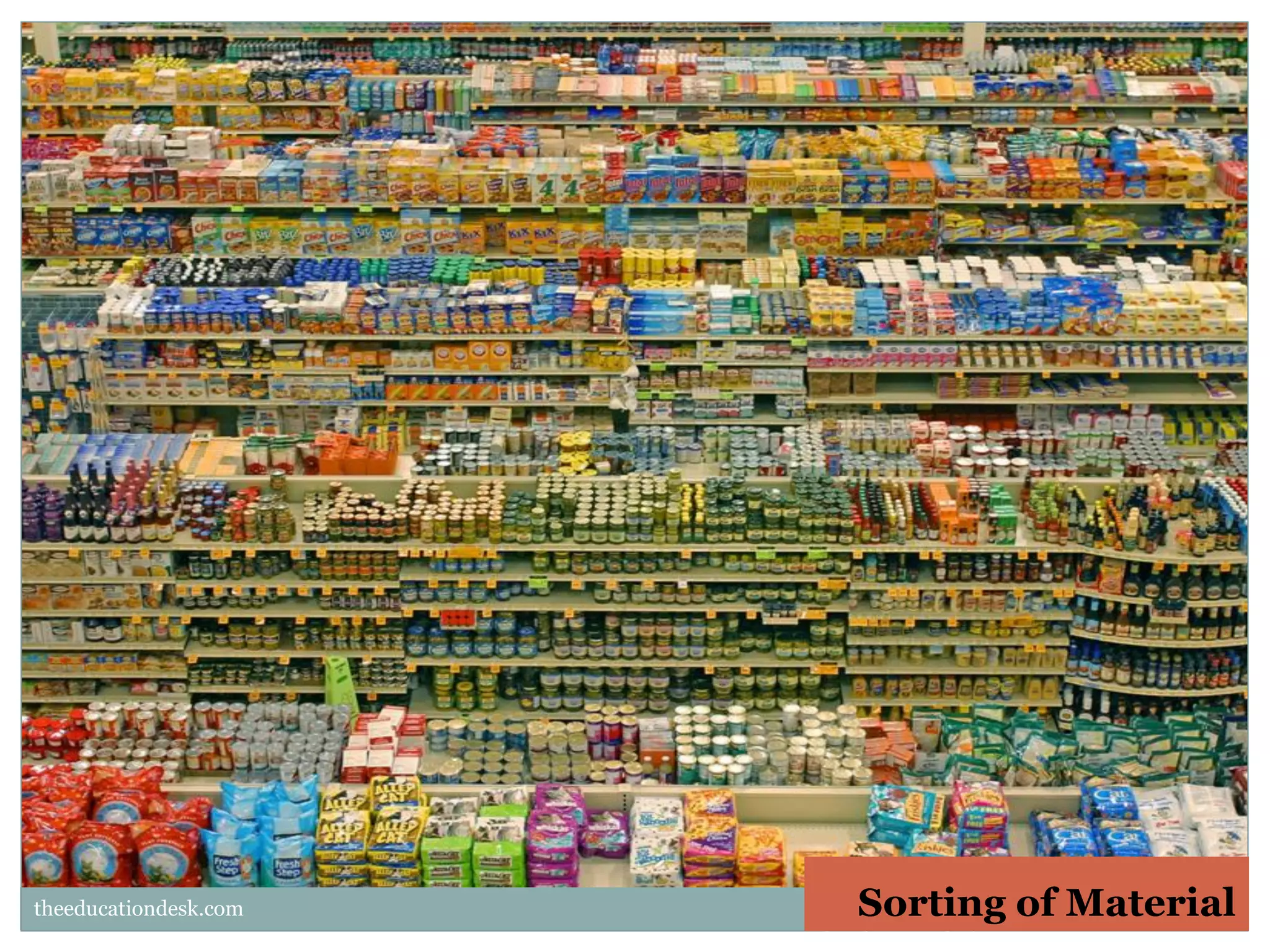 theeducationdesk.com

Sorting of Material
theeducationdesk.com

 