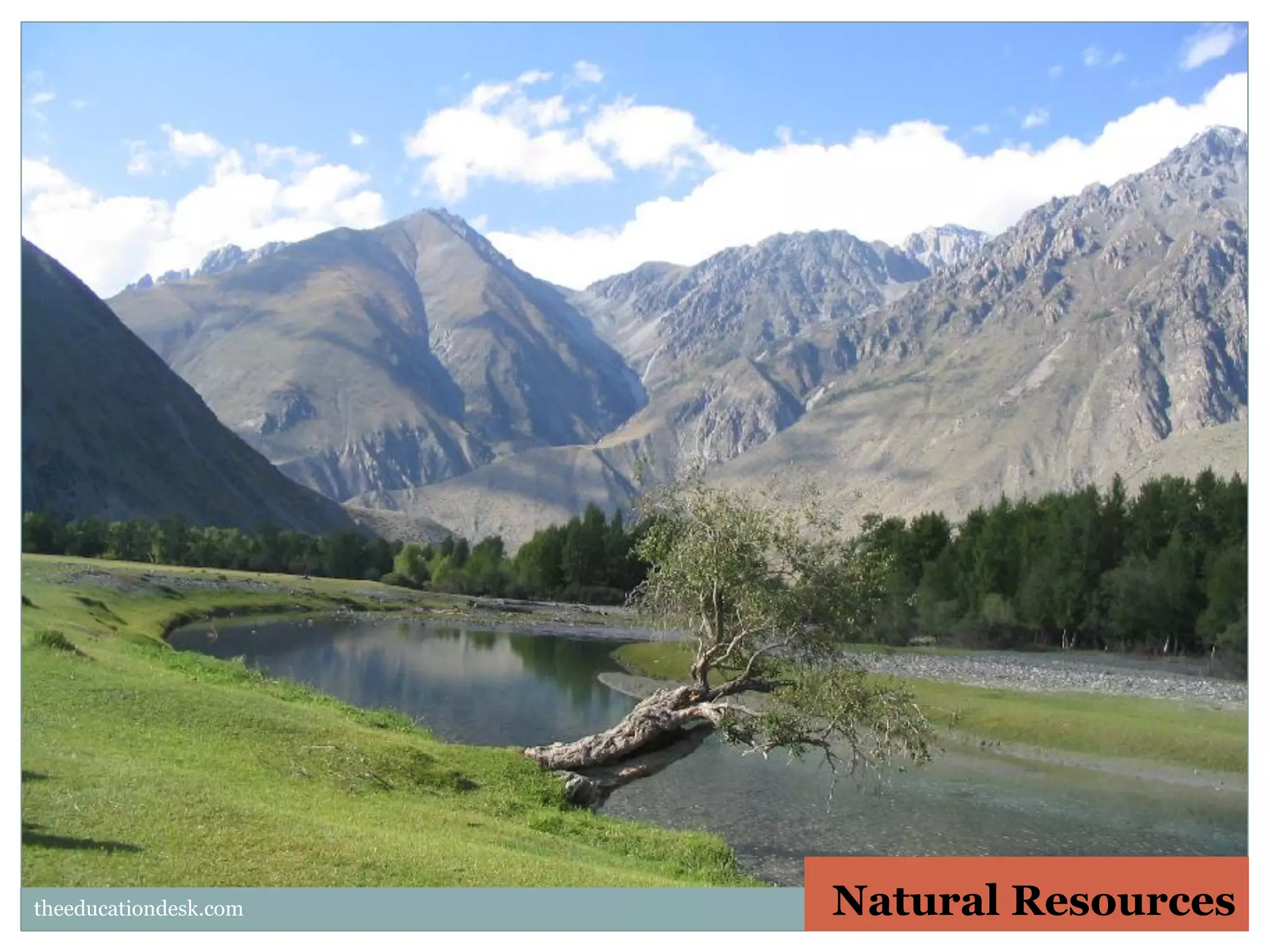 theeducationdesk.com

Natural Resources

 