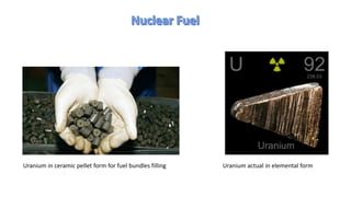 Uranium in ceramic pellet form for fuel bundles filling Uranium actual in elemental form
 