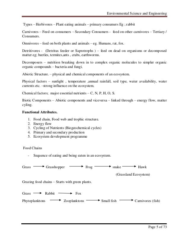 ge 6351 environmental science and engineering organisms 5