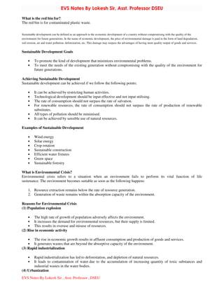 EVS Notes by Lokesh Sir , Asst. Professor, DSEU.pdf